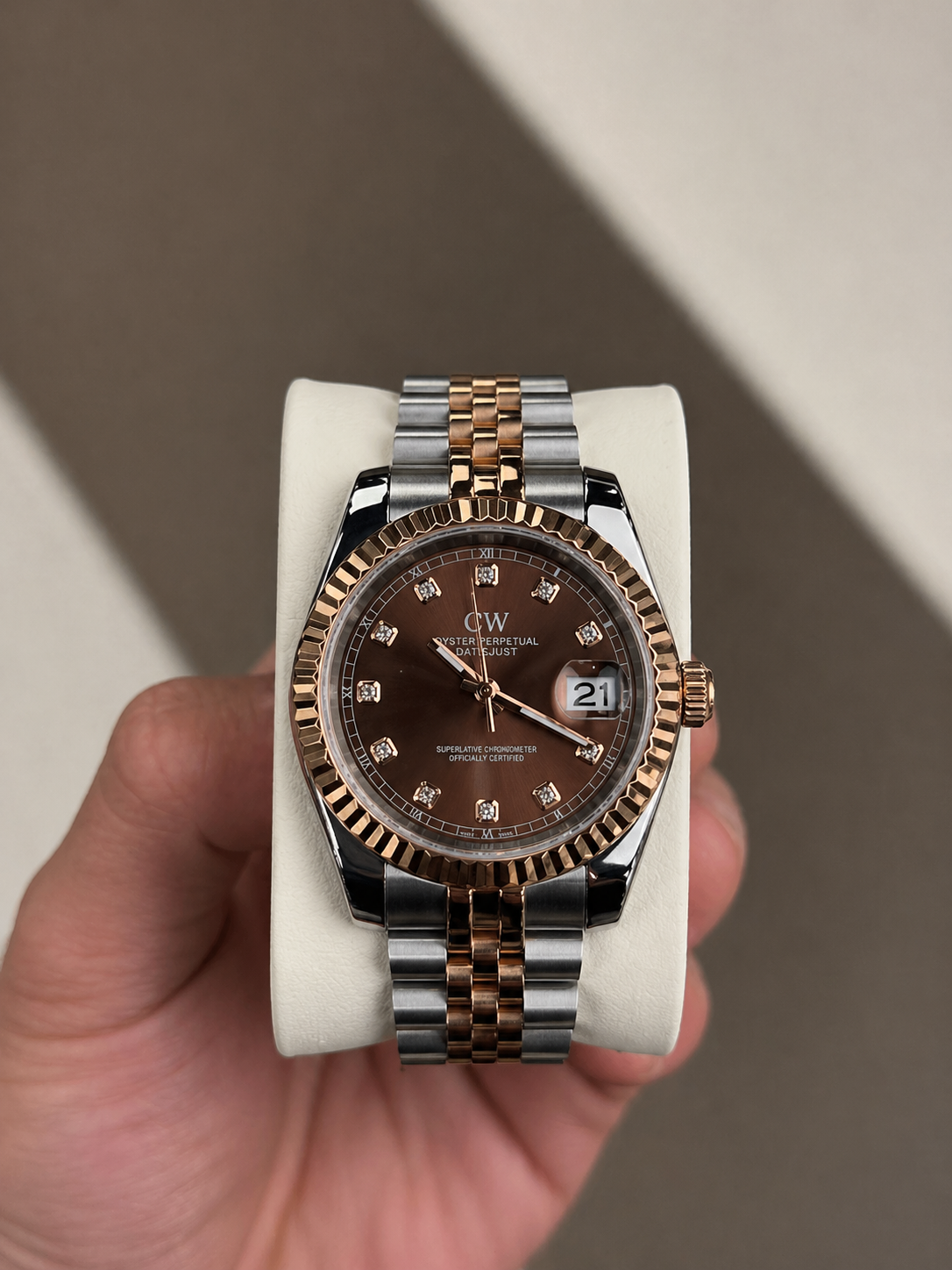 Chocolate Diamond Dial