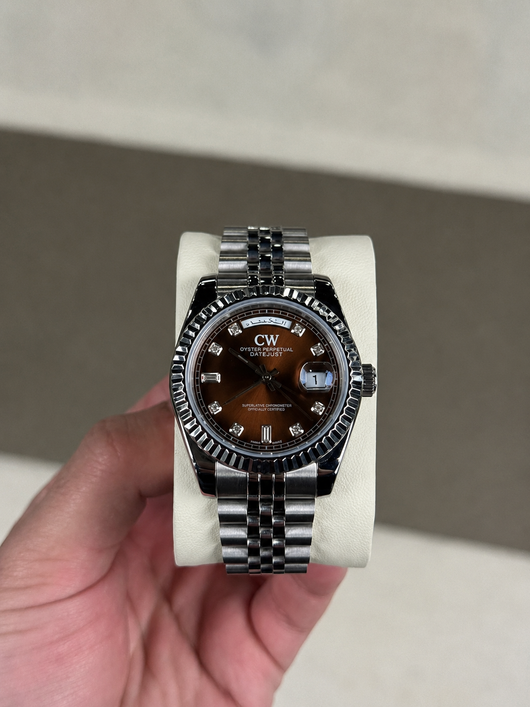 Chocolate Diamond Dial