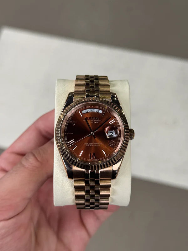 Dark Chocolate Roman Dial