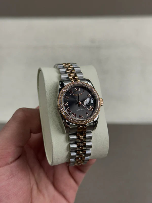 Rosé Blossom Roman Dial